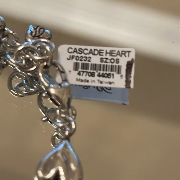 NEW!! Brighton bracelet. Cascade Hearts. Adjustable band. Tags attached. 💖💖 - Picture 4 of 5
